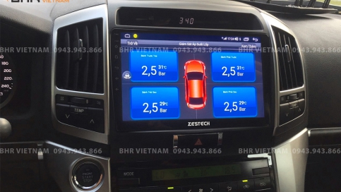 Màn hình DVD Android liền camera 360 xe Toyota Land Cruiser 2008 - 2015 | Zestech Z800 Pro+
